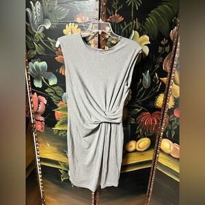 Reiss nineteen seventy-one Gray Twist Mini Dress (D4)